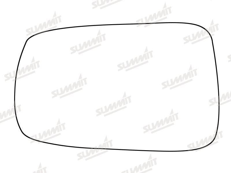 Summit Stick-On Standard Mirror Glass fits Honda Concerto LHS - Summit - My Roof Bars