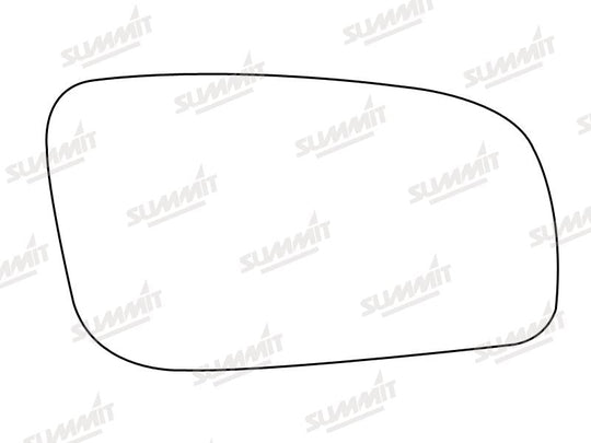 Summit Non-Heated Base Plate With Standard Mirror Glass fits Audi VW RHS - Summit - My Roof Bars