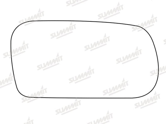 Summit Stick-On Standard Mirror Glass fits Honda Prelude RHS - Summit - My Roof Bars