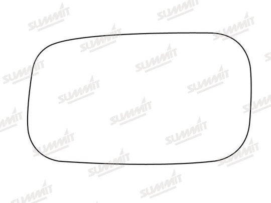Summit Stick-On Standard Mirror Glass fits Saab 9 - 3- 9 - 5 up to 03 LHS - Summit - My Roof Bars