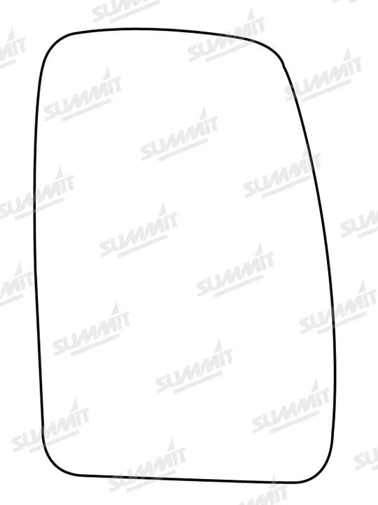 Summit Heated Base Plate With Commercial Mirror Glass fits Renault Master 10 on RHS - Summit - My Roof Bars