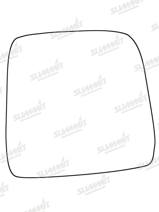 Summit Stick-On Standard Mirror Glass fits Suzuki Jimny 98 to 07 RHS - Summit - My Roof Bars