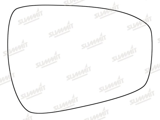 Summit Stick-On Standard Mirror Glass fits Ford Mondeo 12 on RHS - Summit - My Roof Bars