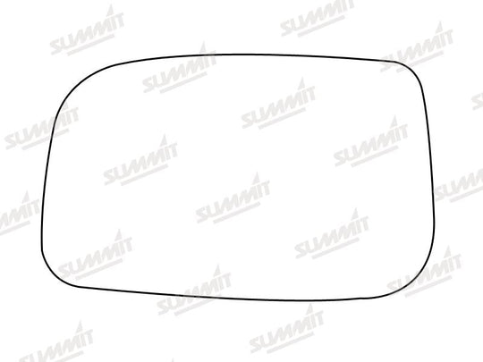 Summit Heated Backing Plate with Standard Glass fits Toyota Corolla 01 On LHS - Summit - My Roof Bars
