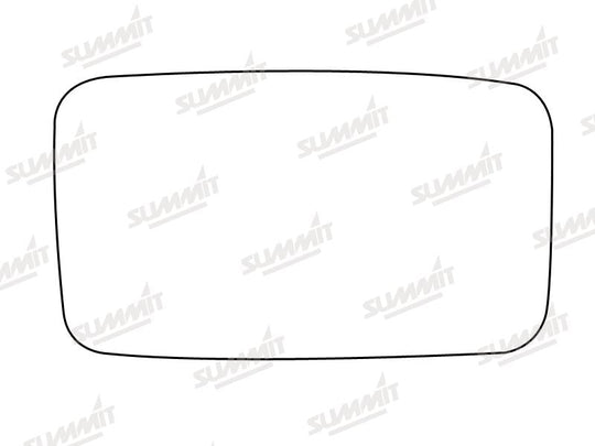 Summit Stick-On Standard Mirror Glass fits VW Golf Mk3 RHS - Summit - My Roof Bars