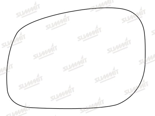 Summit Stick-On Standard Mirror Glass fits Land Rover Freelander 98 on LHS - Summit - My Roof Bars