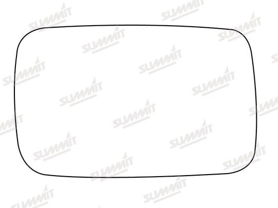 Summit Stick-On Standard Mirror Glass fits Ford Granada Scorpio 85 to 92 RHS - Summit - My Roof Bars