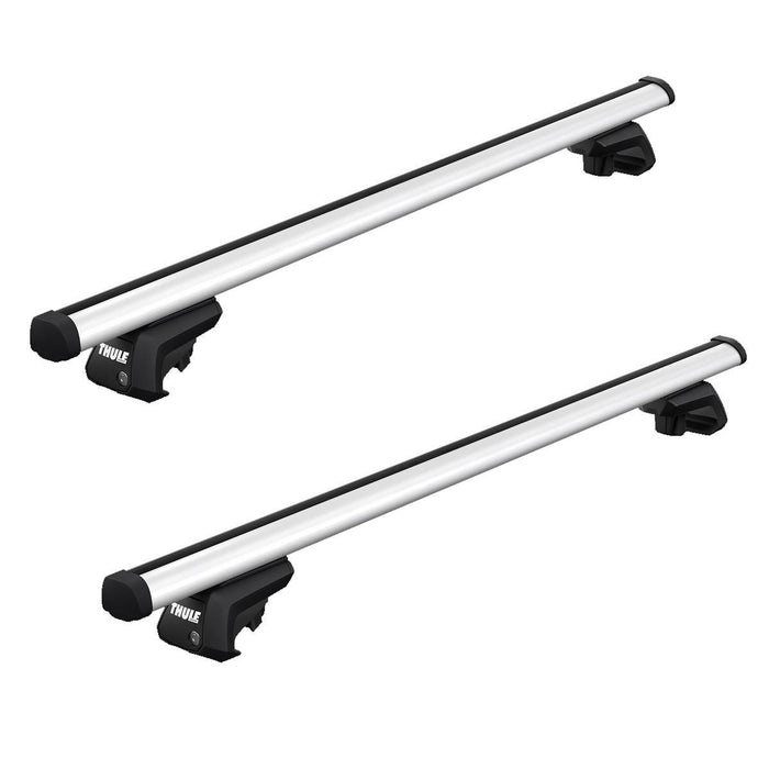 Thule ProBar Evo Roof Bars Aluminum fits Volkswagen Touran 2003-2015 MPV 5-dr with Raised Rails - Thule - My Roof Bars
