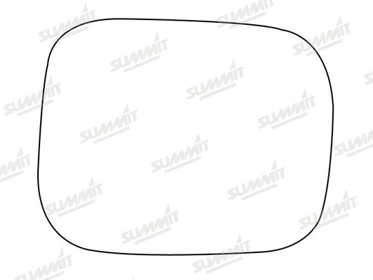 Summit Stick-On Standard Mirror Glass fits Volvo XC70 06 on RHS - Summit - My Roof Bars