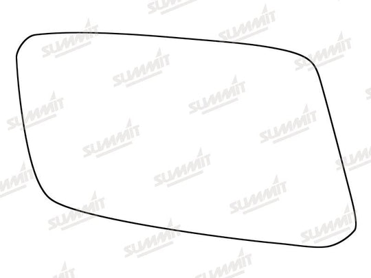Summit Stick-On Standard Mirror Glass fits Lada Riva Samara RHS - Summit - My Roof Bars