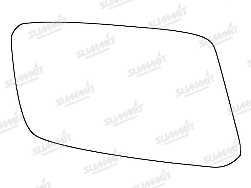Summit Stick-On Standard Mirror Glass fits Lada Riva Samara RHS - Summit - My Roof Bars