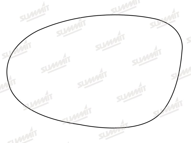 Summit Stick-On Standard Mirror Glass fits Renault Espace LHS - Summit - My Roof Bars
