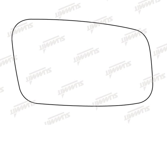 Summit Non-Heated Base Plate With Blind Spot Mirror Glass fits Volvo 850 RHS - Summit - My Roof Bars