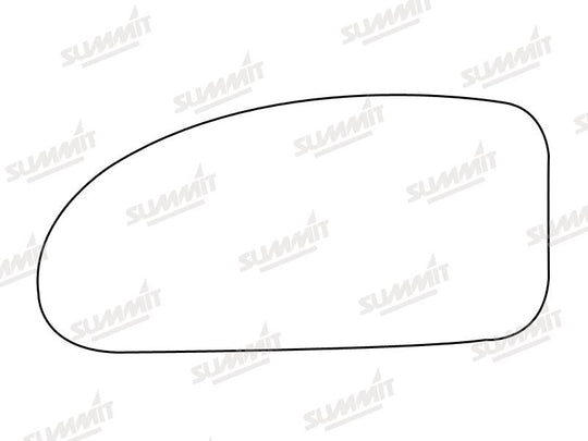 Summit Non-Heated Base Plate With Standard Mirror Glass fits Ford Focus 98 to 04 LHS - Summit - My Roof Bars