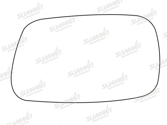 Summit Stick-On Standard Mirror Glass fits Toyota Avensis 97 to 02 RHS - Summit - My Roof Bars