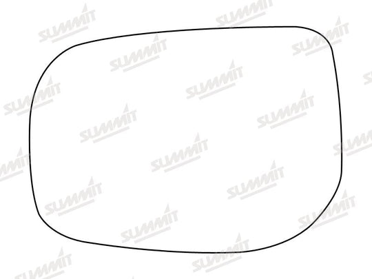 Summit Heated Base Plate With Standard Mirror Glass fits LHS - Summit - My Roof Bars