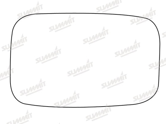 Summit Stick-On Standard Mirror Glass fits Vauxhall Frontera LHS RHS - Summit - My Roof Bars