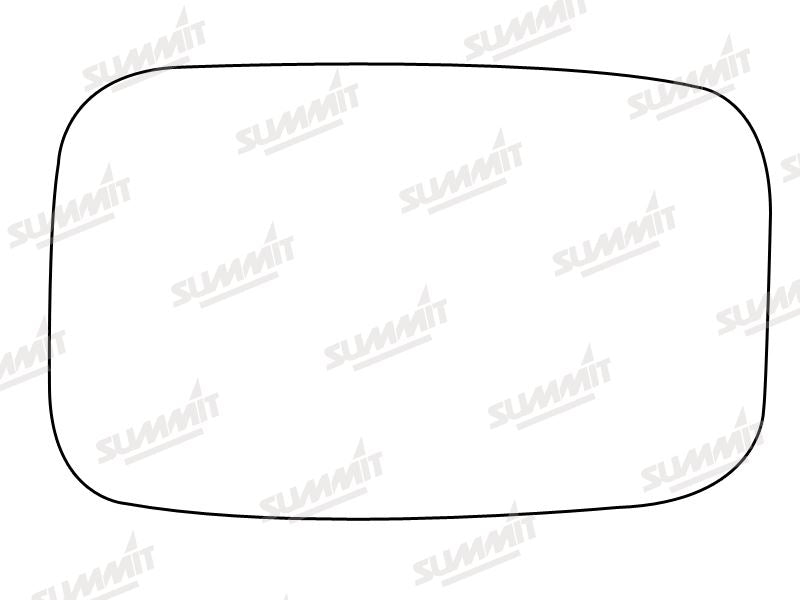 Summit Stick-On Standard Mirror Glass fits Vauxhall Frontera LHS RHS - Summit - My Roof Bars