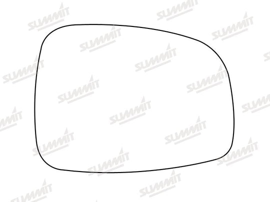 Summit Stick-On Standard Mirror Glass fits Suzuki Swift 05 on RHS - Summit - My Roof Bars