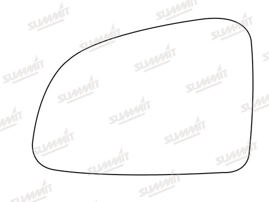 Summit Heated Base Plate With Standard Mirror Glass fits Vauxhall Meriva 03 on LHS - Summit - My Roof Bars