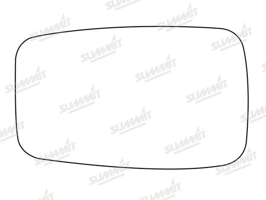Summit Stick-On Standard Mirror Glass fits Seat Toledo LHS - Summit - My Roof Bars