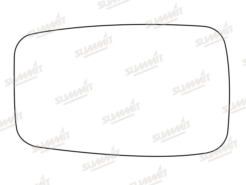 Summit Stick-On Standard Mirror Glass fits Seat Toledo LHS - Summit - My Roof Bars