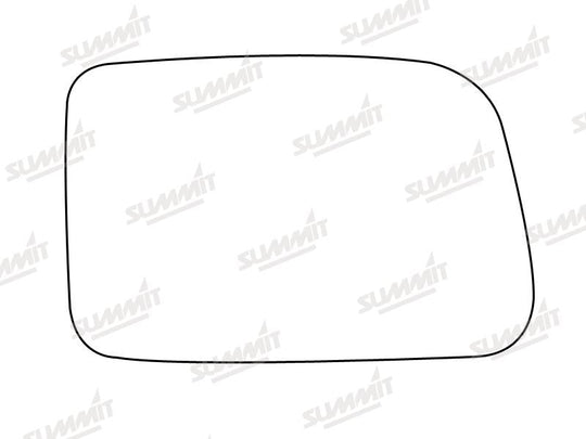 Summit Stick-On Standard Mirror Glass fits Renault 5 RHS - Summit - My Roof Bars