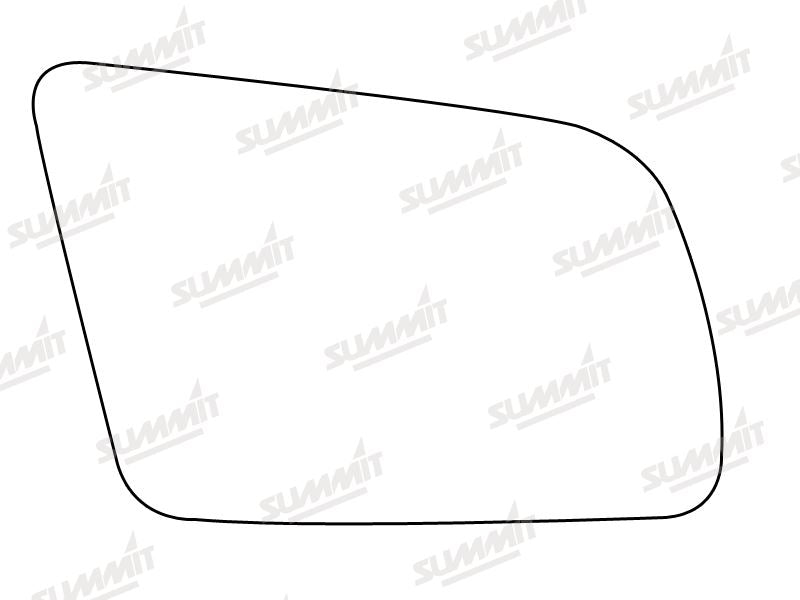 Summit Stick-On Standard Mirror Glass fits Vauxhall Cavalier RHS - Summit - My Roof Bars