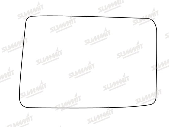 Summit Stick-On Standard Mirror Glass fits Vauxhall Carlton 92 on LHS - Summit - My Roof Bars