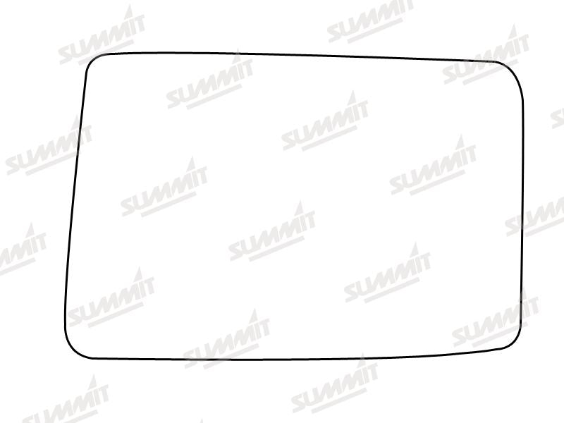 Summit Stick-On Standard Mirror Glass fits Vauxhall Carlton 92 on LHS - Summit - My Roof Bars