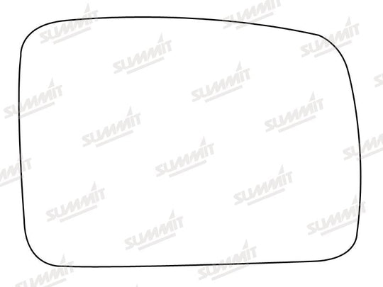 Summit Stick-On Standard Mirror Glass fits Land Rover Freelander 06 on RHS - Summit - My Roof Bars