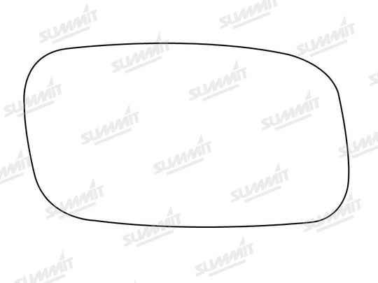 Summit Stick-On Standard Mirror Glass fits Vauxhall Calibra RHS - Summit - My Roof Bars