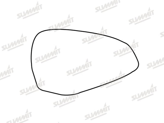 Summit Heated Base Plate With Blind Spot Mirror Glass fits Audi A4 15 to 17 RHS - Summit - My Roof Bars