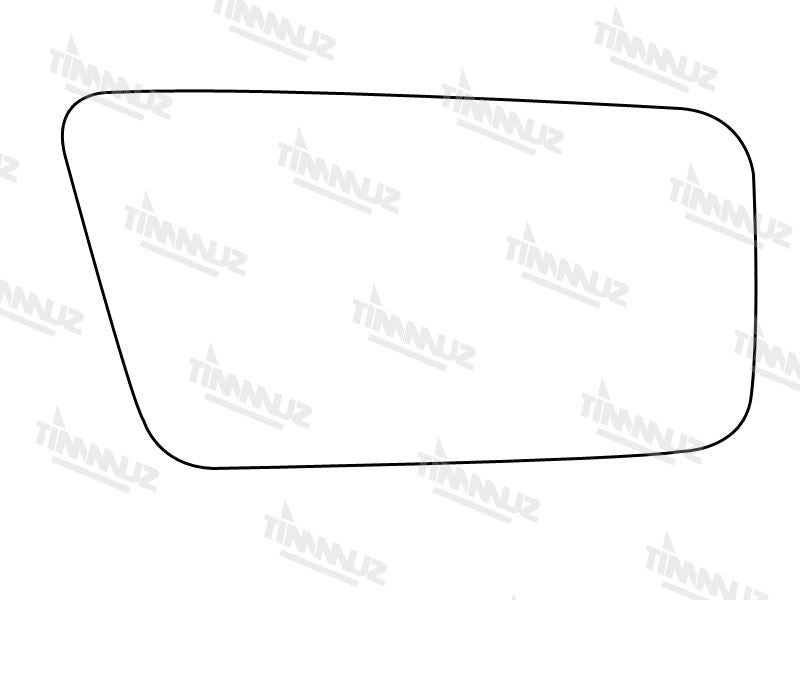 Summit Stick-On Standard Mirror Glass fits Nissan Sunny, Cherry Micra RHS - Summit - My Roof Bars