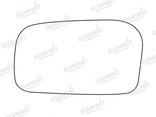 Summit Stick-On Standard Mirror Glass fits Nissan Sunny LHS - Summit - My Roof Bars