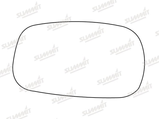Summit Stick-On Standard Mirror Glass fits Nissan Micra RHS - Summit - My Roof Bars