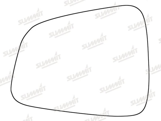 Summit Stick-On Standard Mirror Glass fits Vauxhall Mokka 12 on LHS - Summit - My Roof Bars