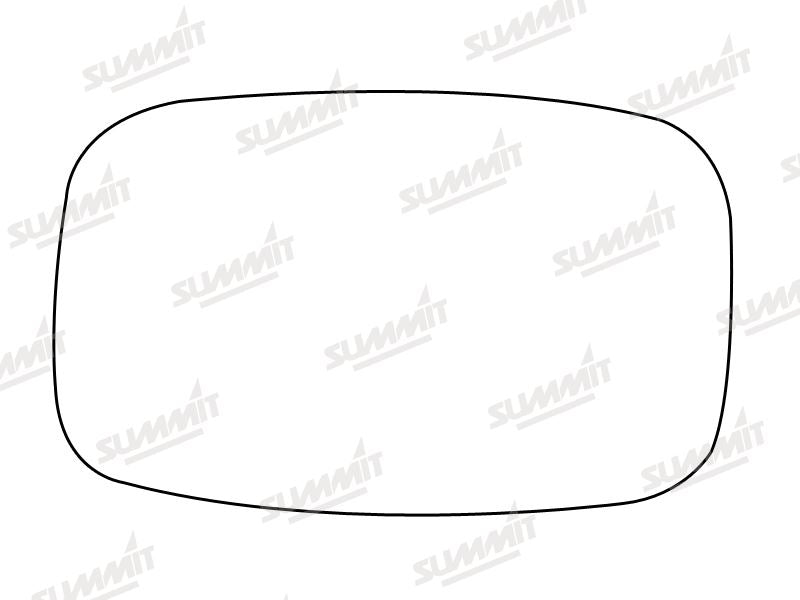 Summit Stick-On Standard Mirror Glass fits Rover 800 LHS - Summit - My Roof Bars