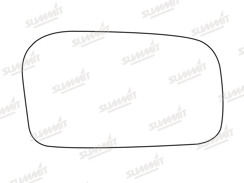 Summit Stick-On Standard Mirror Glass fits Nissan Sunny RHS - Summit - My Roof Bars