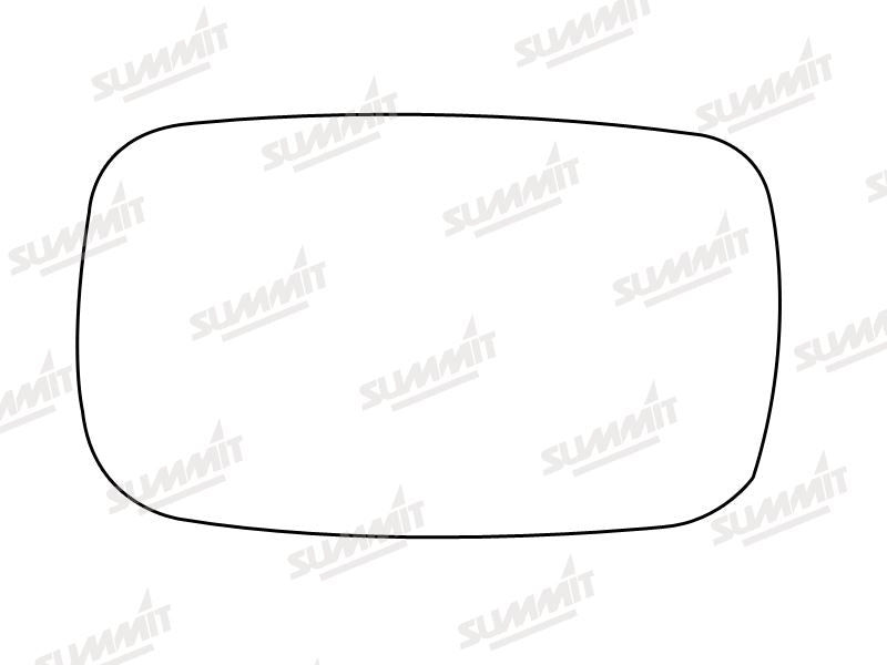 Summit Stick-On Standard Mirror Glass fits Rover 800 RHS - Summit - My Roof Bars