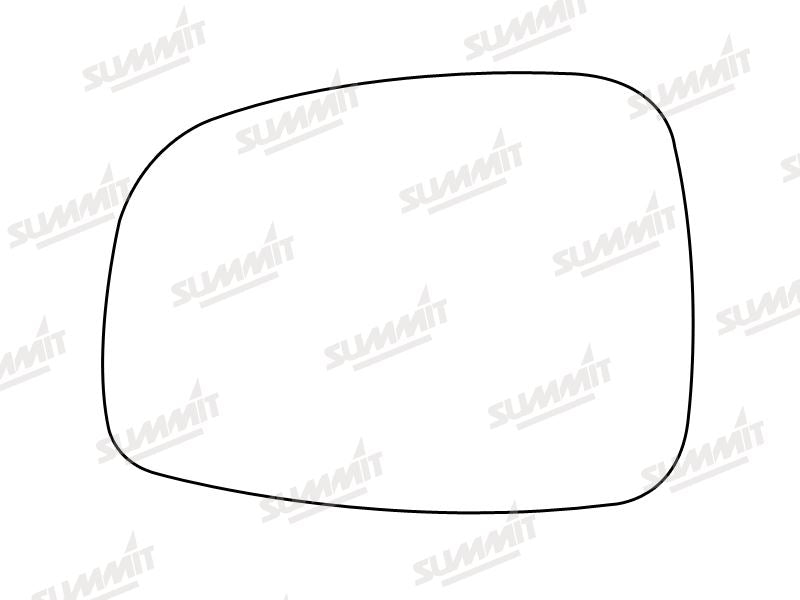 Summit Stick-On Standard Mirror Glass fits Suzuki Swift 05 on LHS - Summit - My Roof Bars