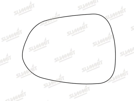 Summit Stick-On Standard Mirror Glass fits Honda Jazz 84 on LHS - Summit - My Roof Bars