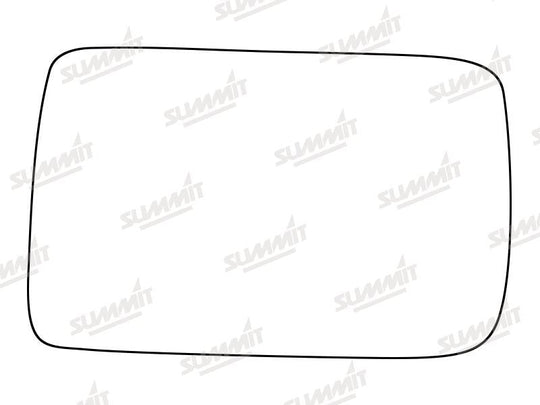 Summit Stick-On Standard Mirror Glass fits Nissan Bluebird Micra RHS - Summit - My Roof Bars