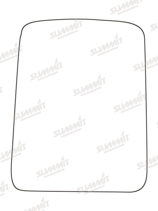 Summit Non-Heated Base Plate With Commercial Mirror Glass fits Renault / Vauxhall LHS RHS - Summit - My Roof Bars