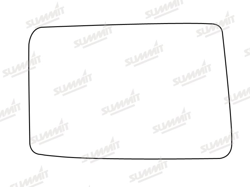 Summit Stick-On Standard Mirror Glass fits Vauxhall Carlton 92 on RHS - Summit - My Roof Bars