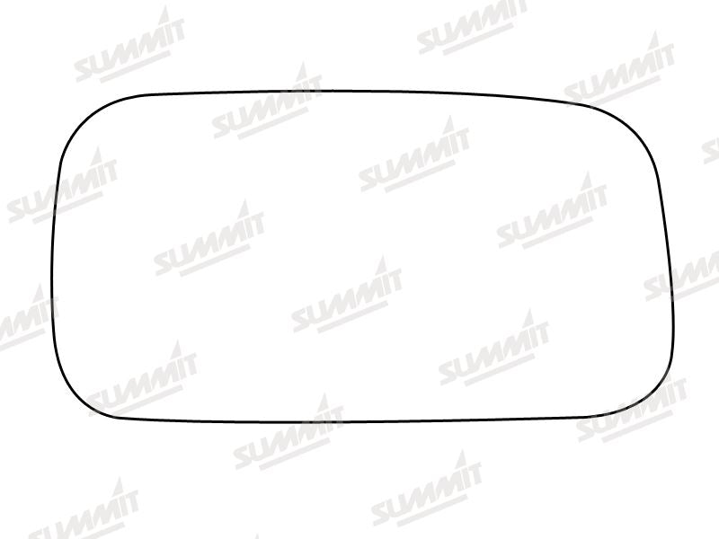 Summit Stick-On Standard Mirror Glass fits Nissan Almera 95 to 00 RHS - Summit - My Roof Bars