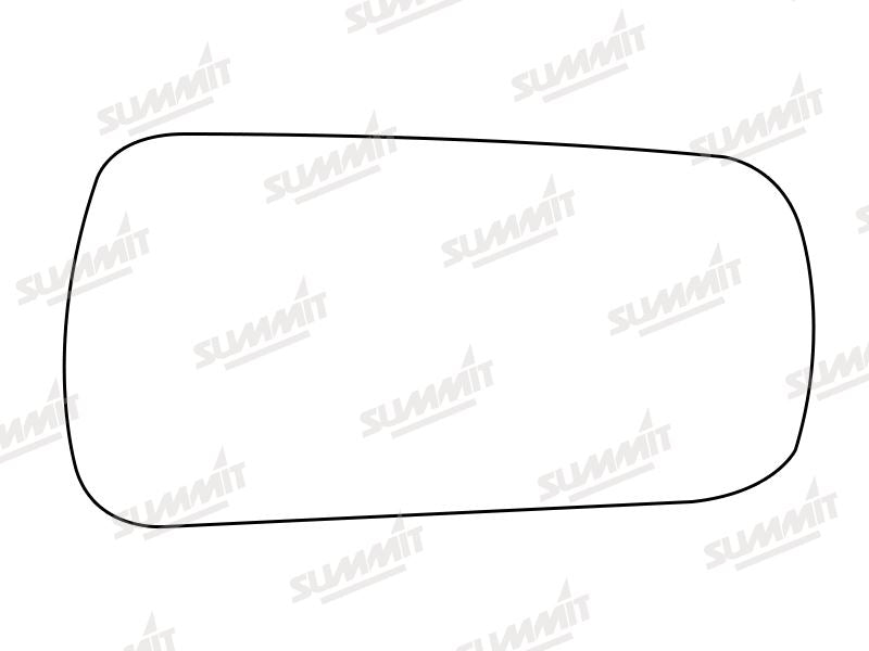 Summit Stick-On Standard Mirror Glass fits Vauxhall Cavalier Coupe RHS - Summit - My Roof Bars