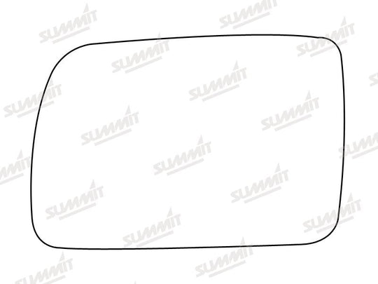 Summit Stick-On Standard Mirror Glass fits Kia Picanto 04 to 07 LHS - Summit - My Roof Bars