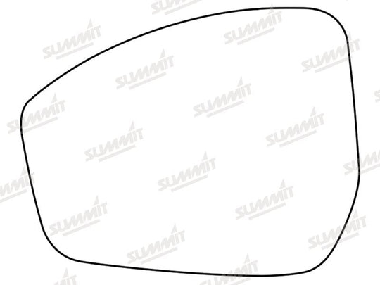 Summit Stick-On Standard Mirror Glass fits Range Rover Evoque 14 on LHS - Summit - My Roof Bars