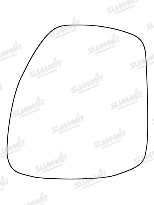 Summit Stick-On Standard Mirror Glass fits Land Rover Discovery 13 to 15 RHS - Summit - My Roof Bars